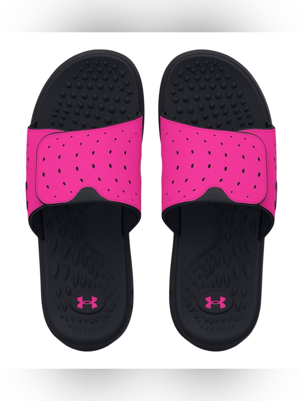 BRAND NEW girl youth under armour ignite sandals slides slippers size 3Y